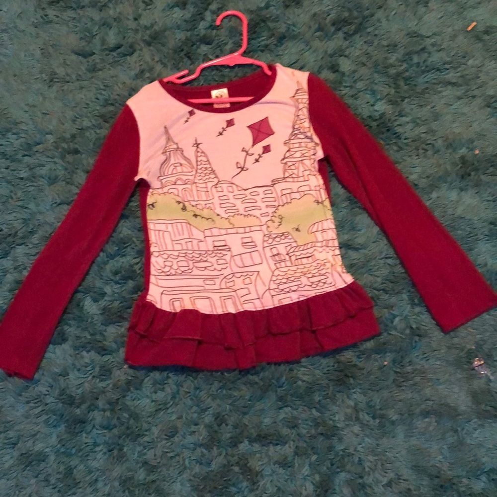 Purple Paris shirt kids
